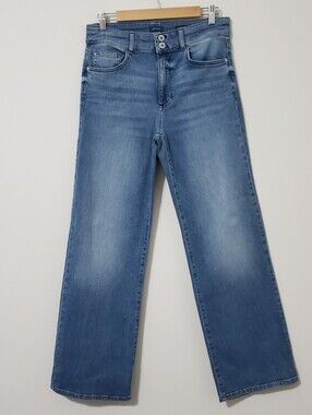J. Jill Denim High-Rise Full Leg Jeans Womens Size 8